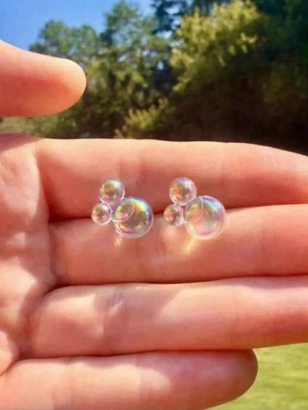 Bubble Stud Earrings N1500